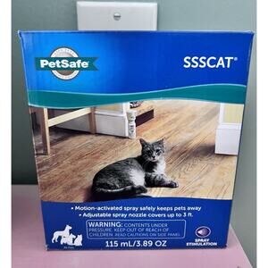 PetSafe SSSCAT Motion Activated Pet Sensor Odorless Deterrent New Cat Dog